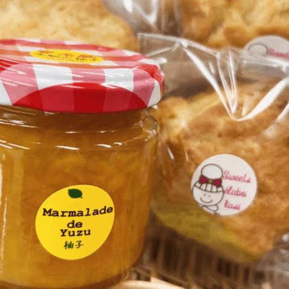 柚子ジャムとスコーン